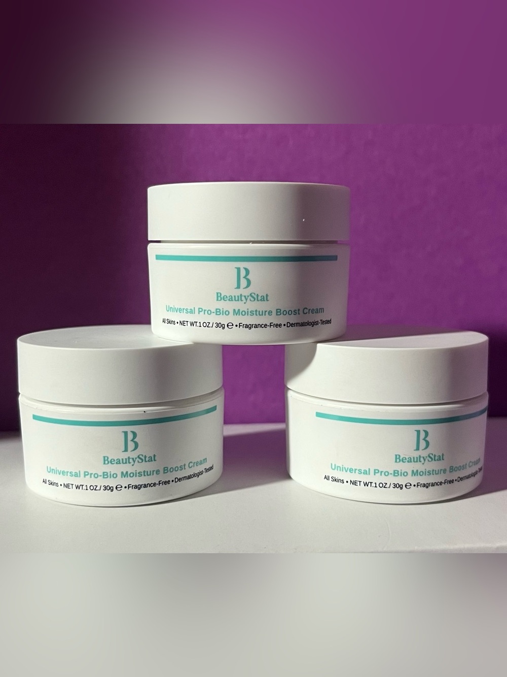 BeautyStat Universal Pro-Bio Moisture Boost Cream 3/$51.   (NWOT)